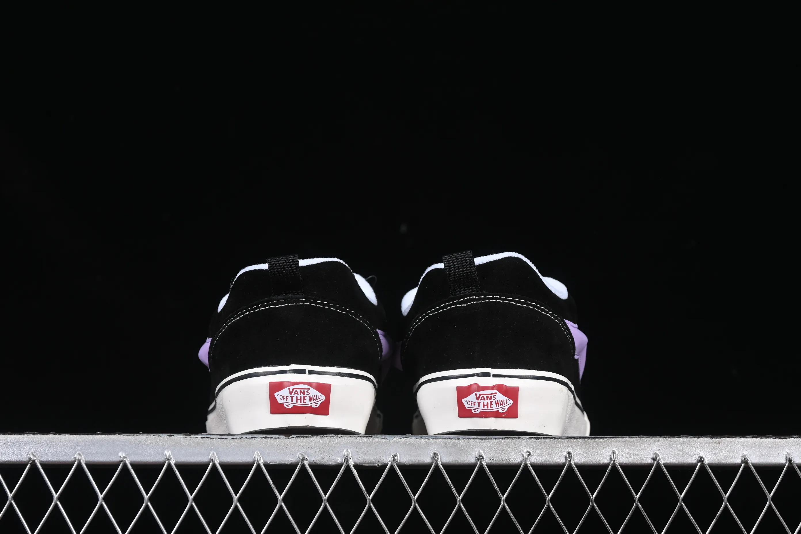 All categories Vans Vans series Vans Low Vans Knu Skool Purple Portuguese love bread shoes Comfortable and fashionable non-slip wear-resistant low-top casual sneakers VN0009QC6BT1